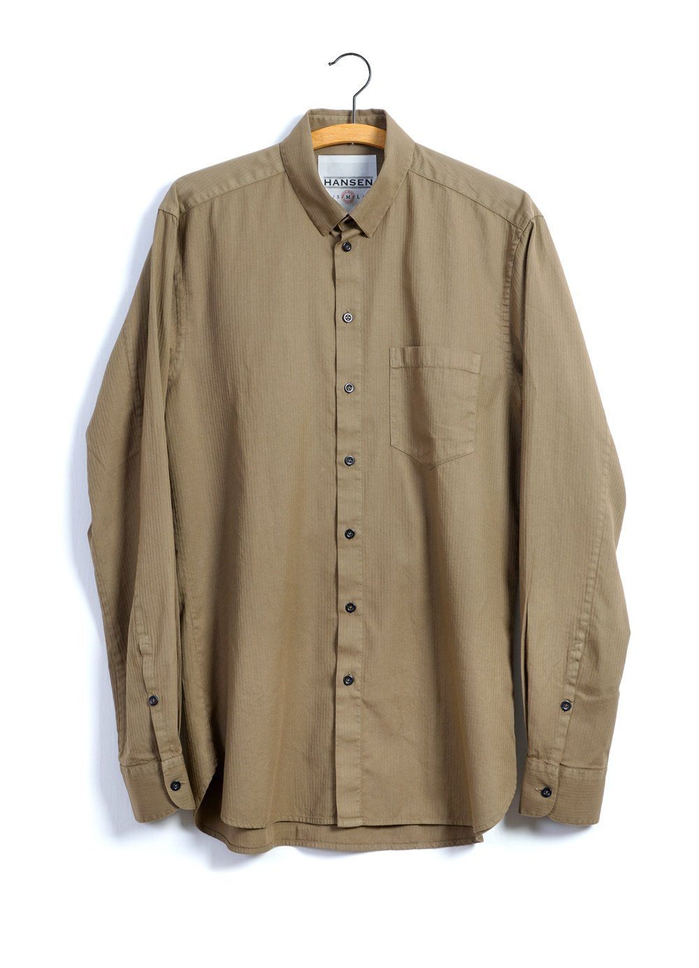 HAAKON | Hidden Button Down Shirt | Kalahari -HANSEN Garments- HANSEN Garments