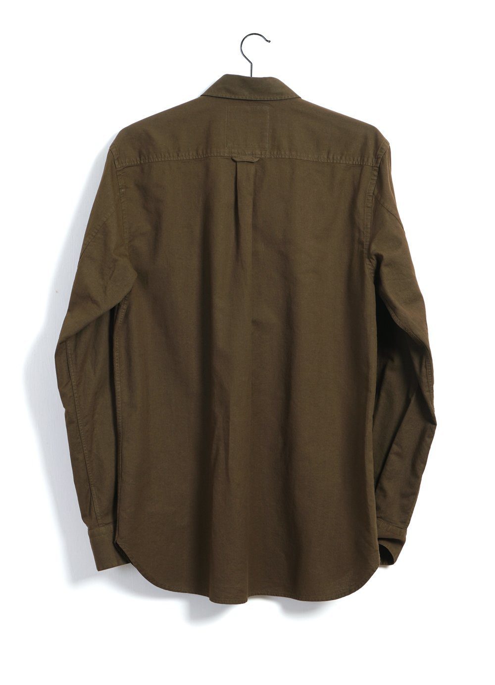 HANSEN Garments - HAAKON | Hidden Button Down Shirt | Plant - HANSEN Garments
