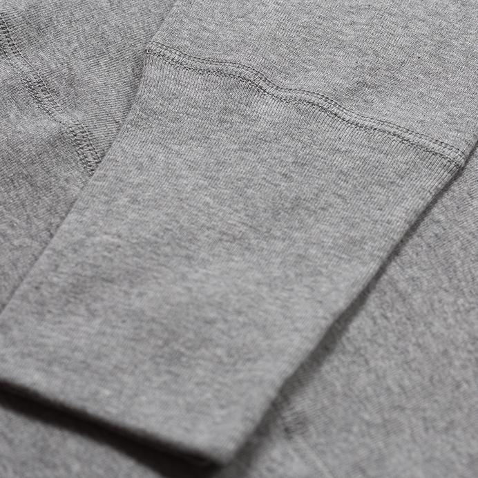 HARRI | Organic Long Sleeve Henley | Grey | €70 -HEMEN BIARRITZ- HANSEN Garments