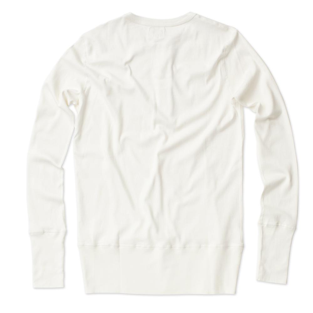 HARRI | Organic Long Sleeve Henley | White | €70 -HEMEN BIARRITZ- HANSEN Garments