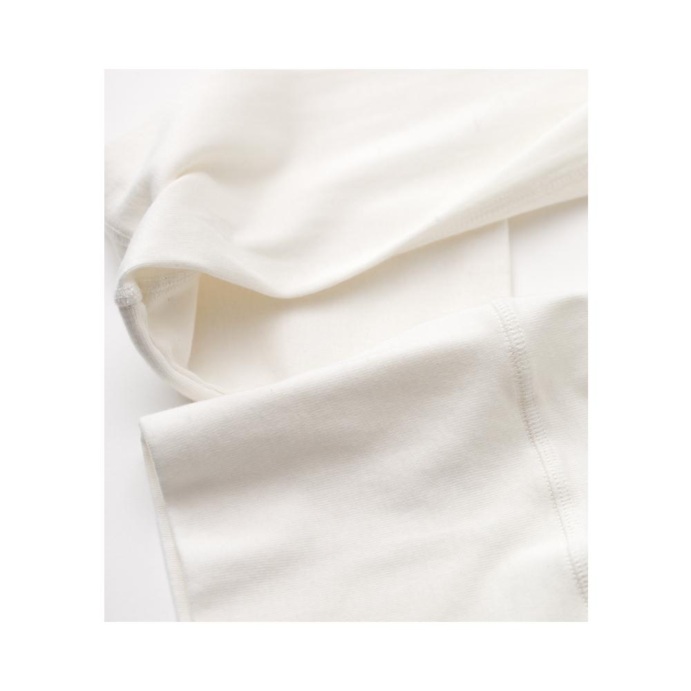 HARRI | Organic Long Sleeve Henley | White | €70 -HEMEN BIARRITZ- HANSEN Garments
