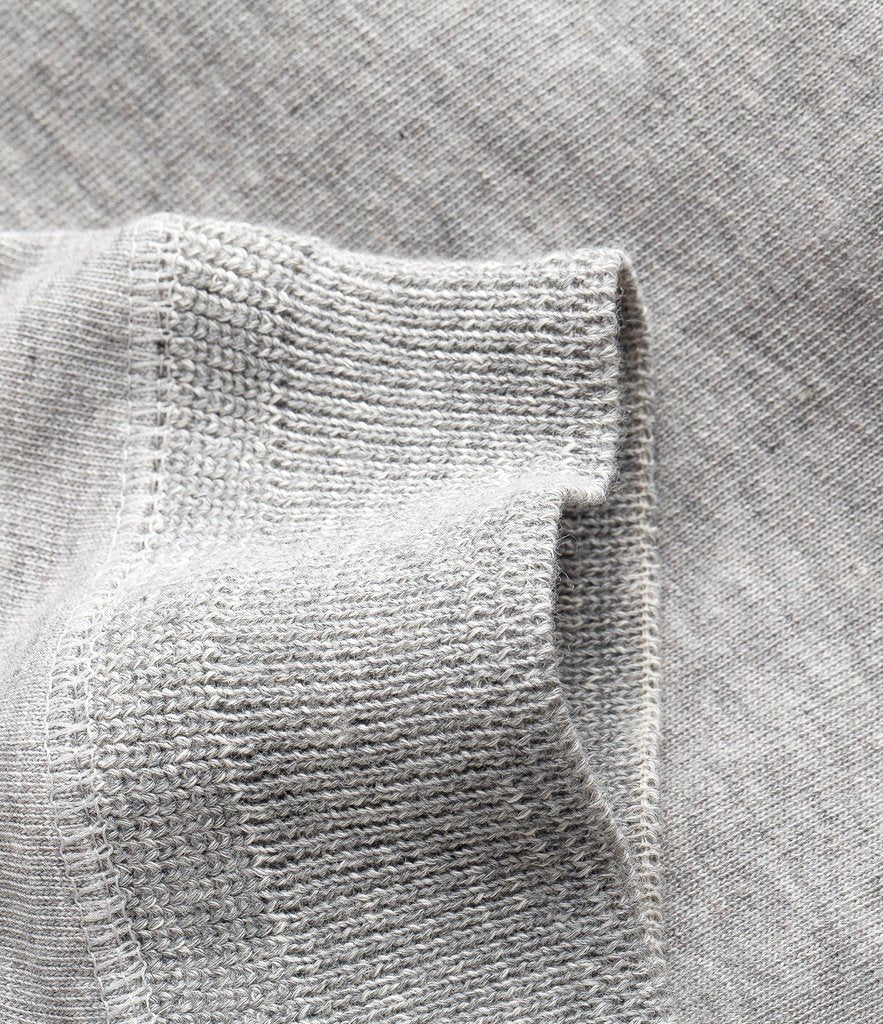 HENLEY | Organic Short Sleeve T-Shirt | Grey Mel. | €80 -MERZ B. SCHWANEN- HANSEN Garments