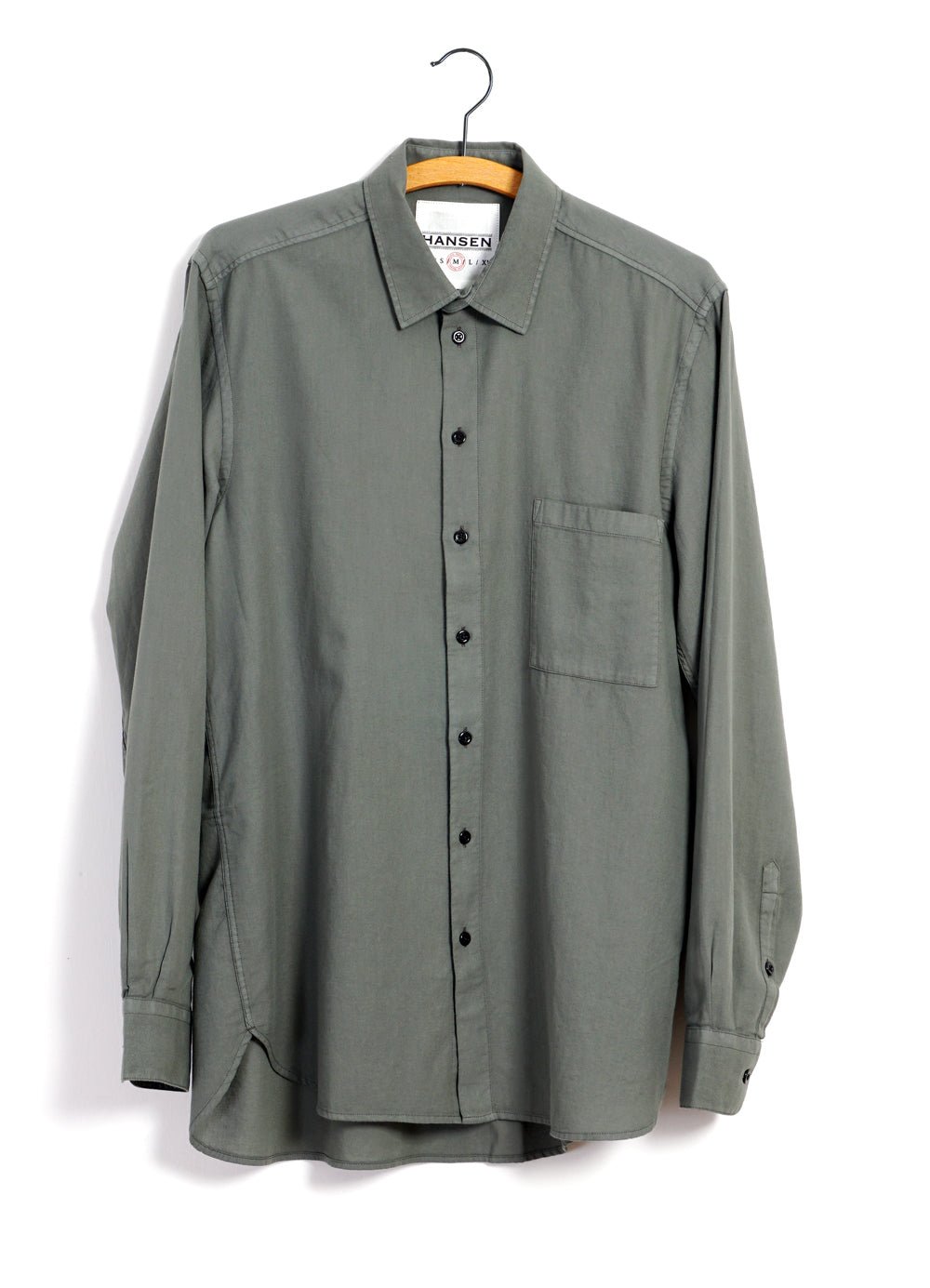 HANSEN GARMENTS - HENNING | Casual Classic Shirt | Eucalyptus - HANSEN Garments