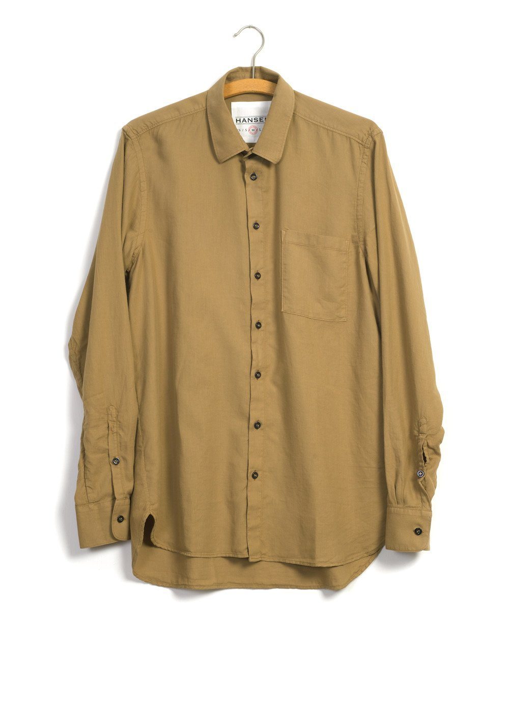HENNING | Casual Classic Shirt | Gold | €160 -HANSEN Garments- HANSEN Garments