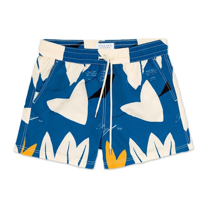 ATALAYE - ITZALA | Swim Shorts | True Blue - HANSEN Garments