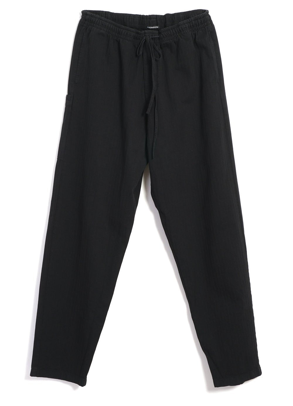 HANSEN GARMENTS - JACK | Casual Drawstring Pants | Black - HANSEN Garments