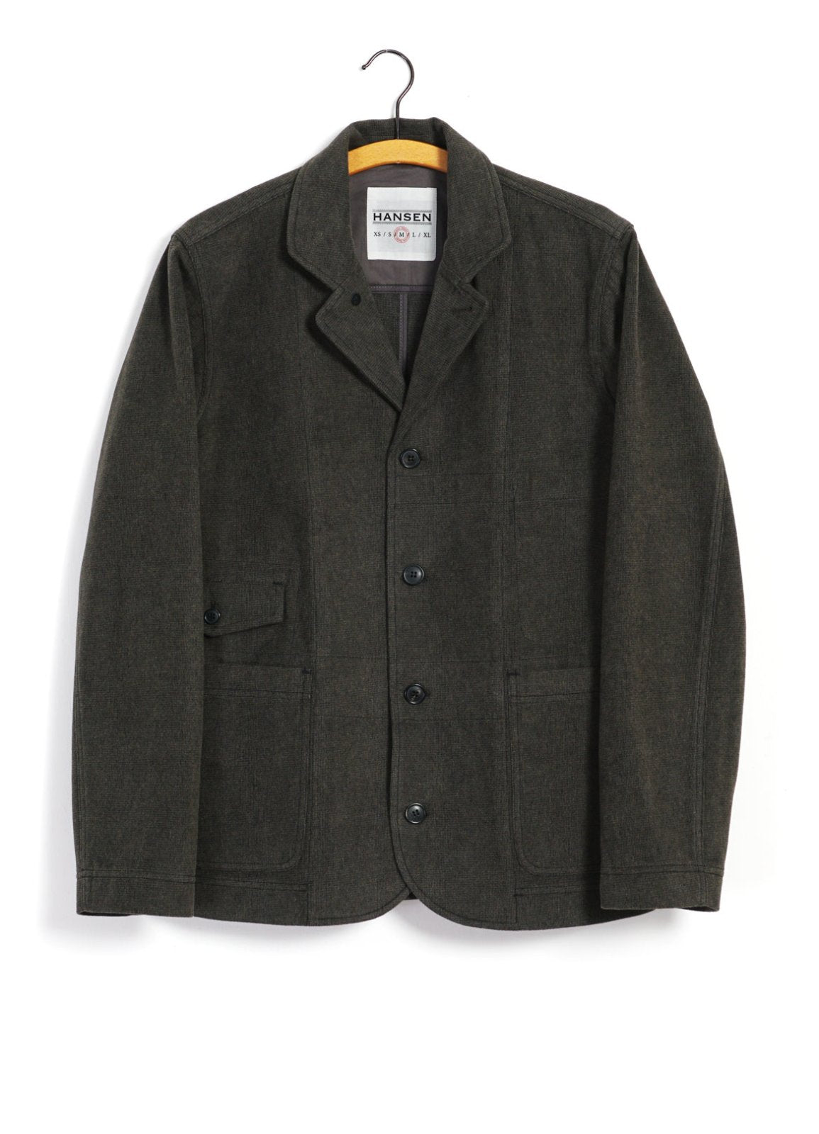 JASPER | Casual Everyday Jacket Blazer | Greenish | HANSEN Garments