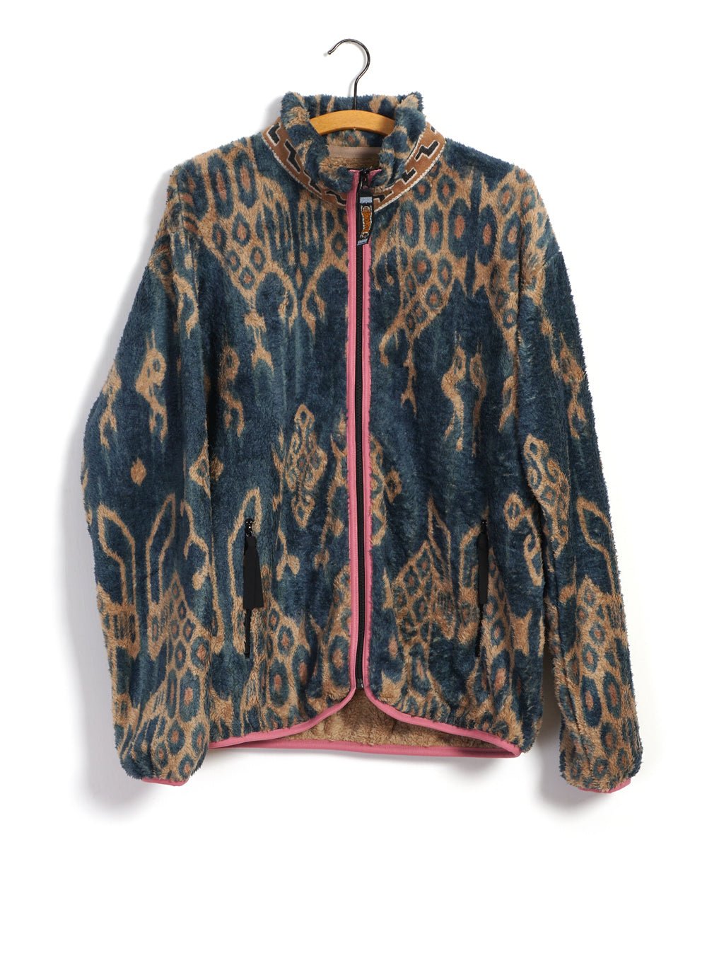 KAPITAL - JAVA KASURI | Fleece Jacket | Navy - HANSEN Garments
