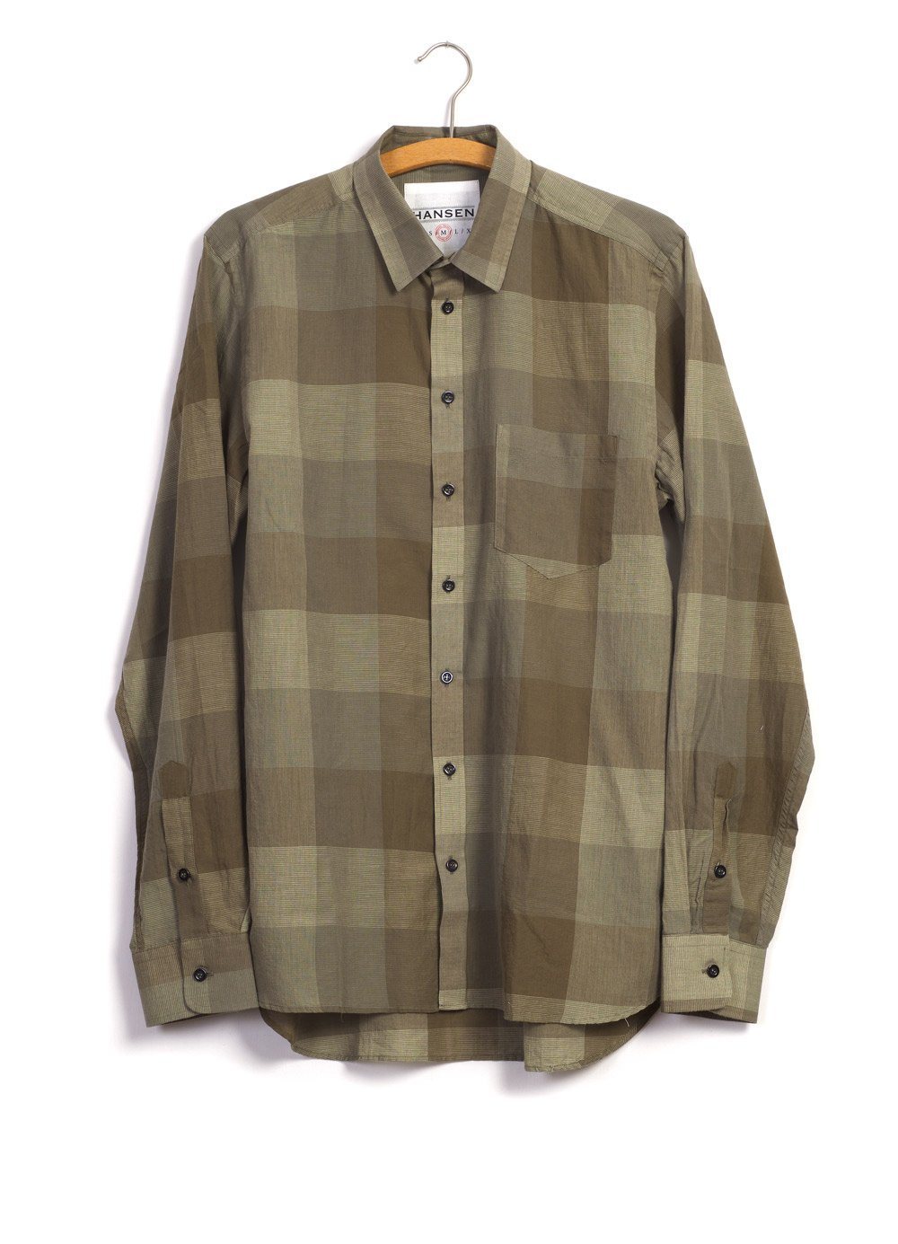 JESPER | Casual Chequered Shirt | Olivetree | €200 -HANSEN Garments- HANSEN Garments