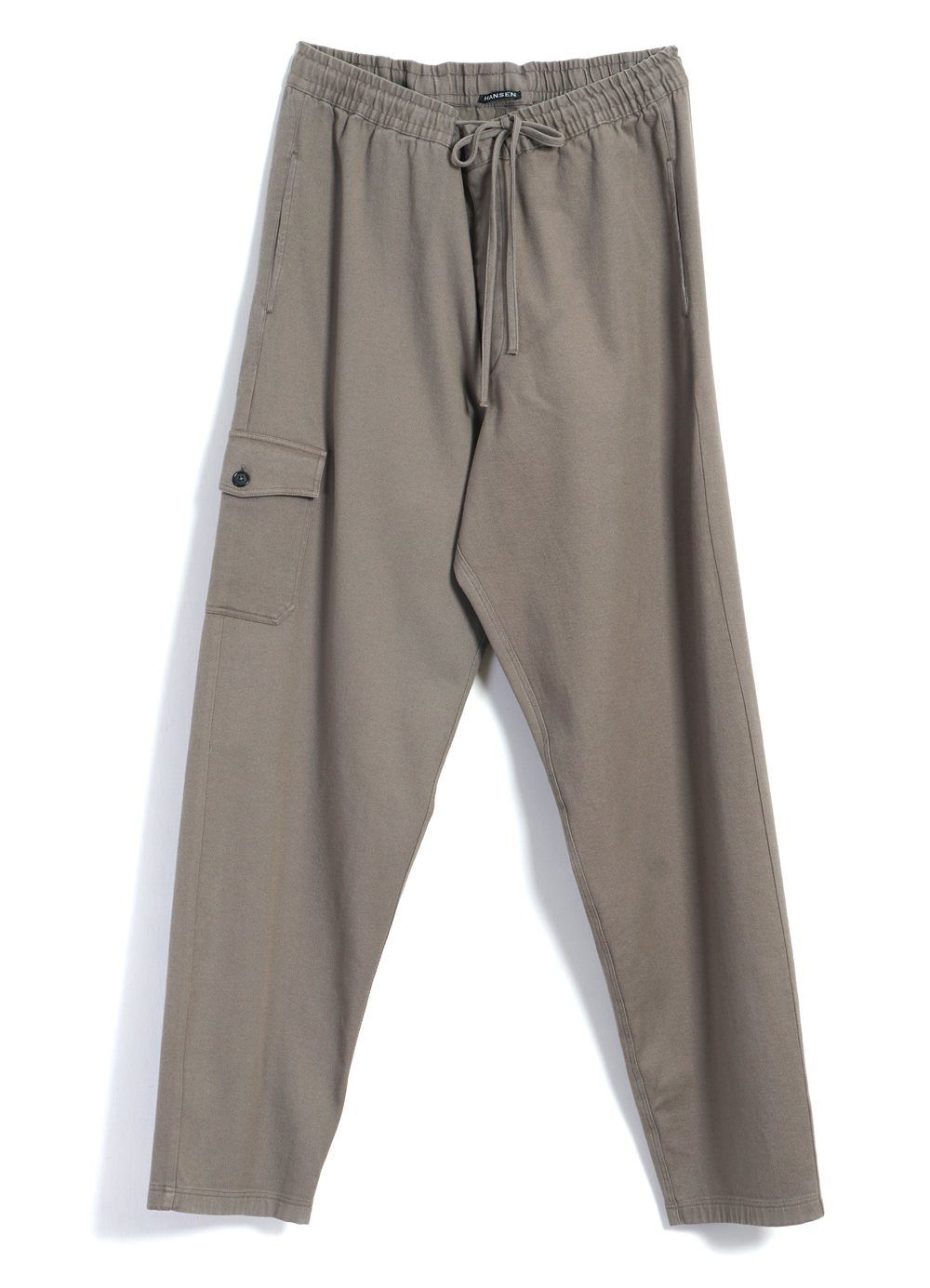 HANSEN GARMENTS - JIMMY | Casual Cargo Drawstring Pants | Light Grey - HANSEN Garments