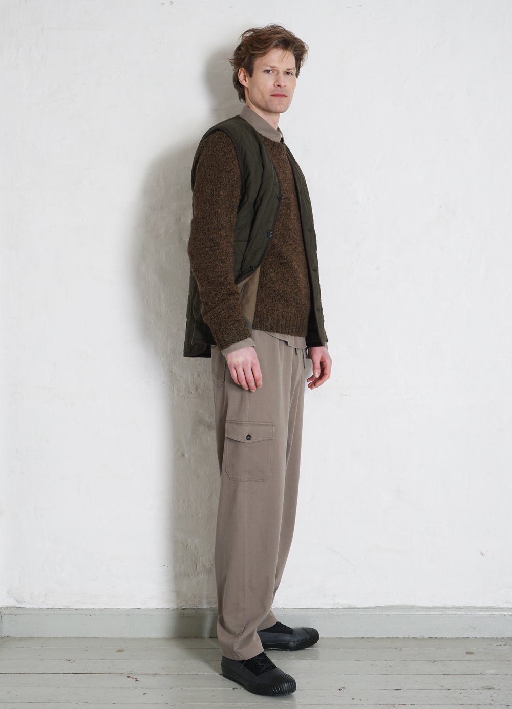 HANSEN GARMENTS - JIMMY | Casual Cargo Drawstring Pants | Light Grey - HANSEN Garments