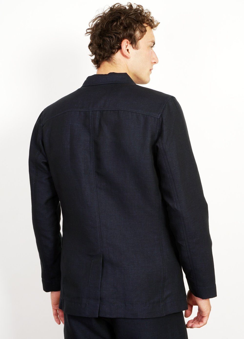 JOHANNES | Casual Blazer Jacket | 3-Tone Blue -HANSEN Garments- HANSEN Garments