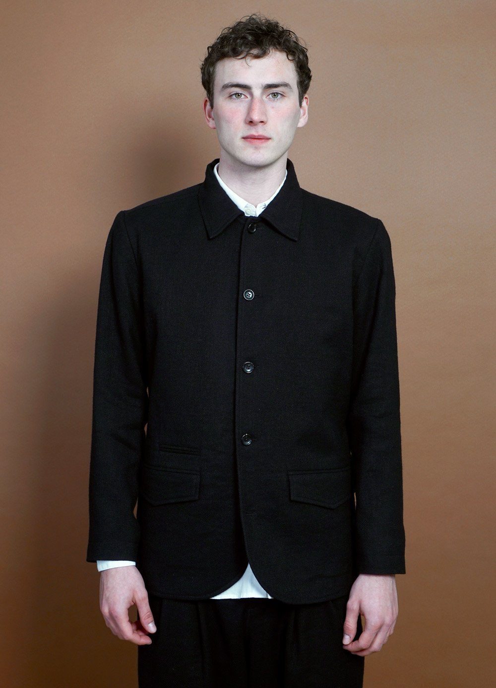 HANSEN Garments - JOHANNES | Relaxed Blazer Jacket | Black - HANSEN Garments