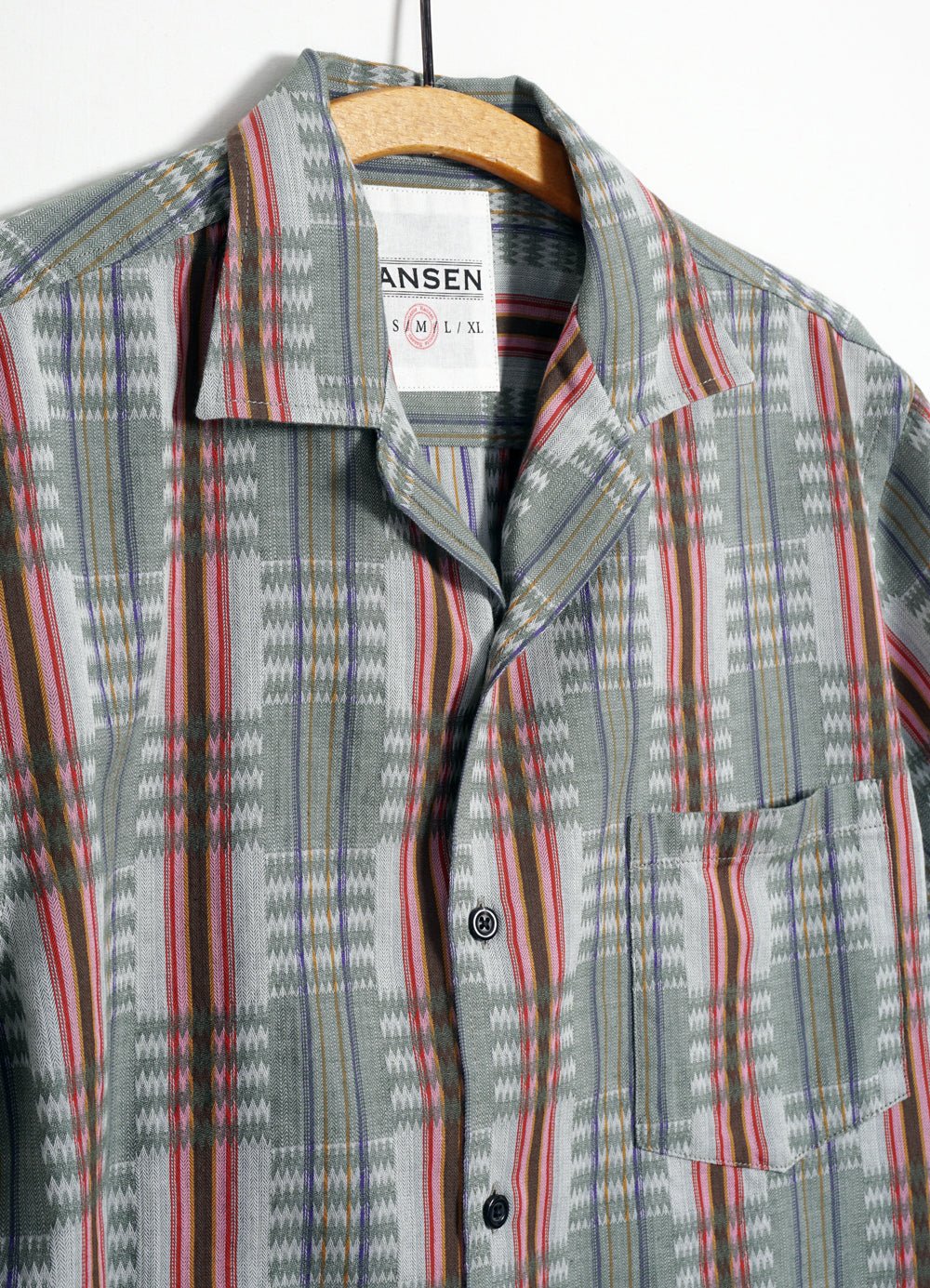 HANSEN GARMENTS - JONNY | Short Sleeve Shirt | Multi Colour - HANSEN Garments