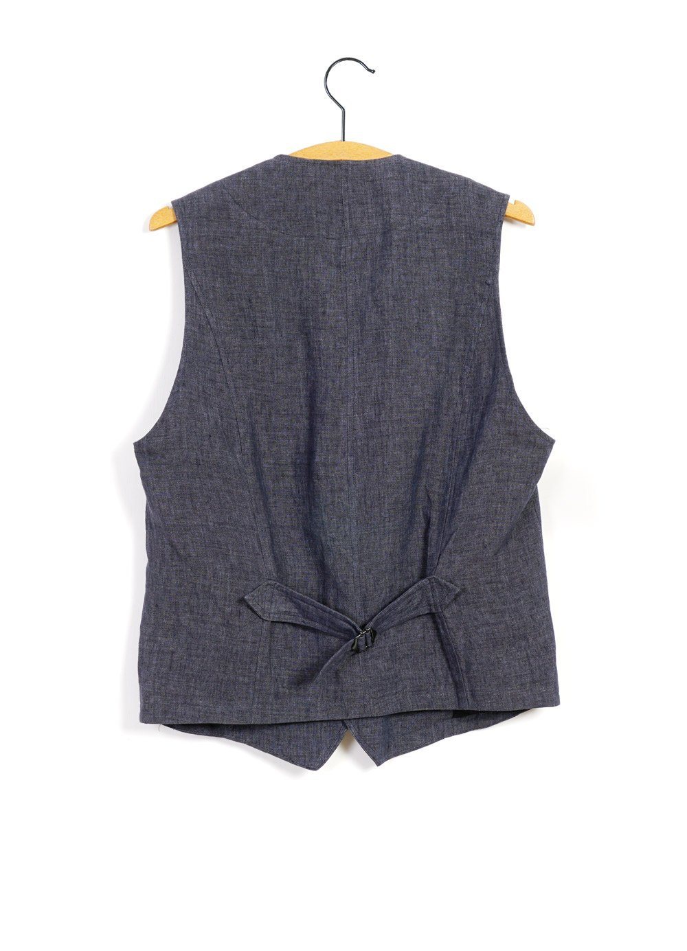 HANSEN Garments - KALLE | Casual Classic Vest | Blue Delave | €225 - HANSEN Garments