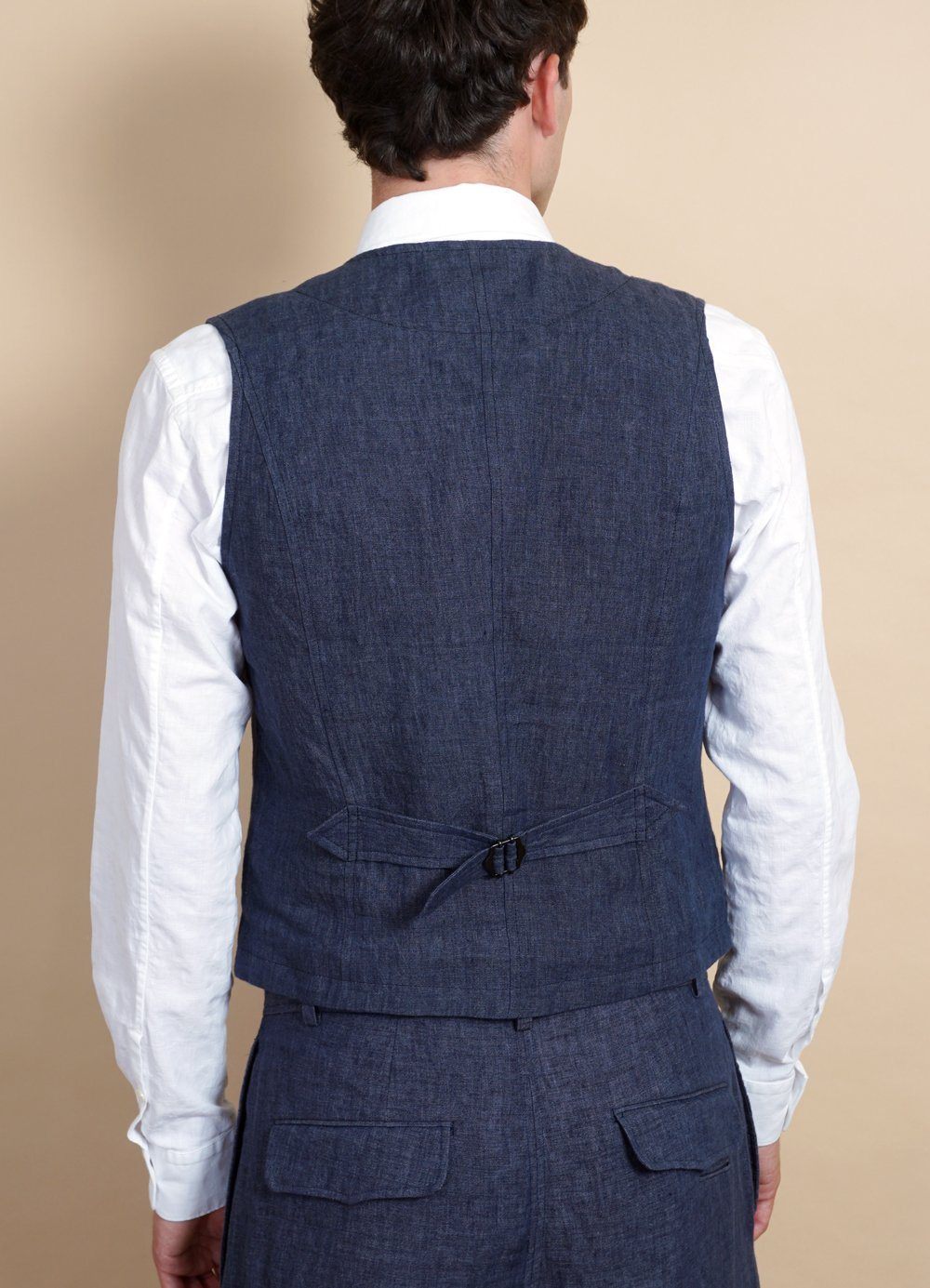 HANSEN GARMENTS - KALLE | Casual Classic Vest | Blue Delave - HANSEN Garments