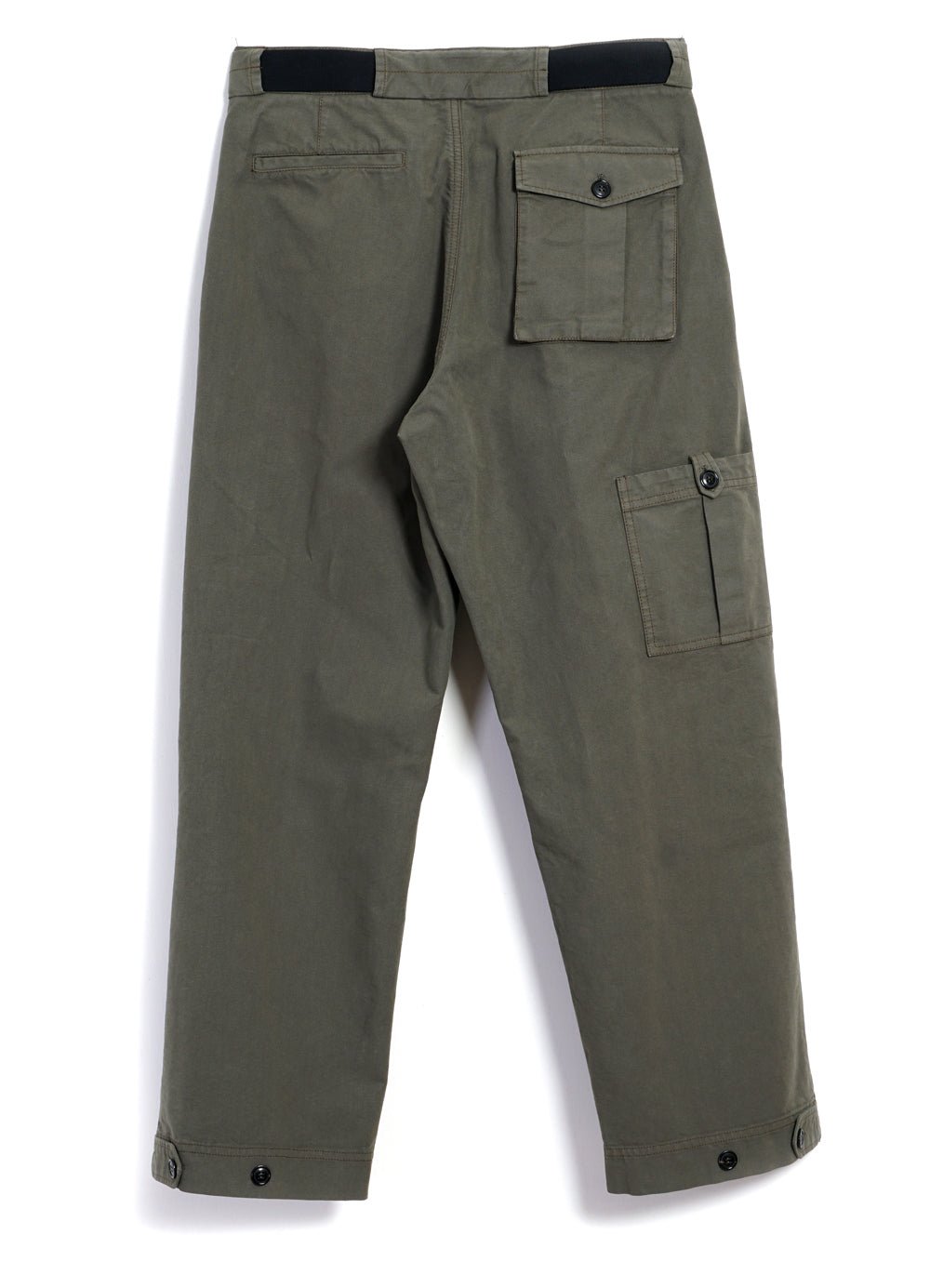 Buy Khaki Green Utility Side Pocket Trousers from Next Poland