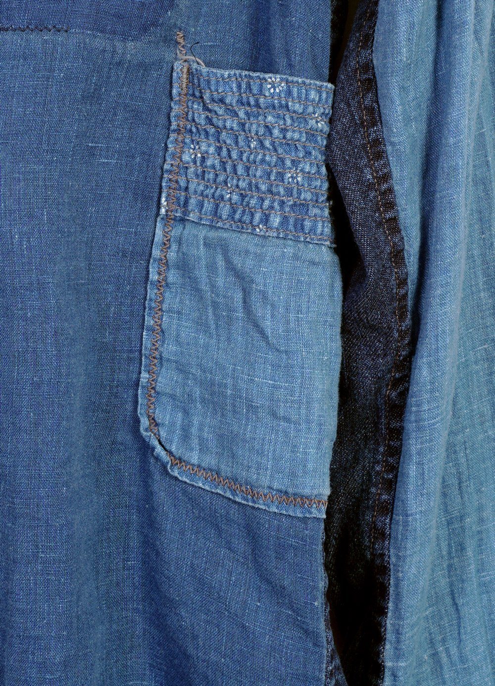 KATMANDU | Patchwork Shirt | Indigo | €380 -Kapital- HANSEN Garments