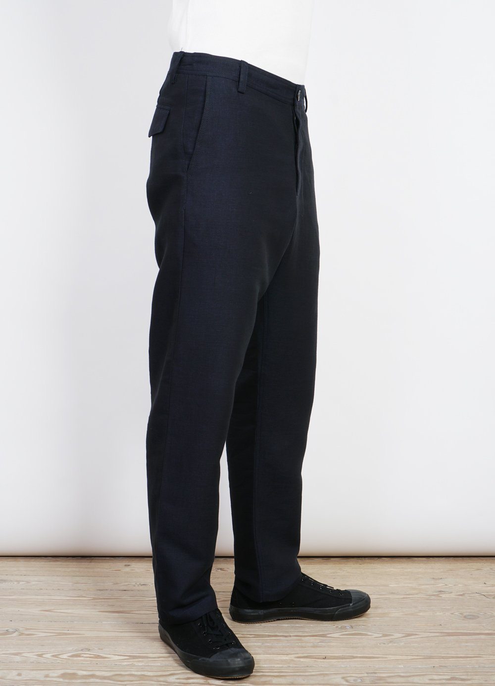 KEN | Wide Cut Trousers| 3-Tone Blue -HANSEN Garments- HANSEN Garments