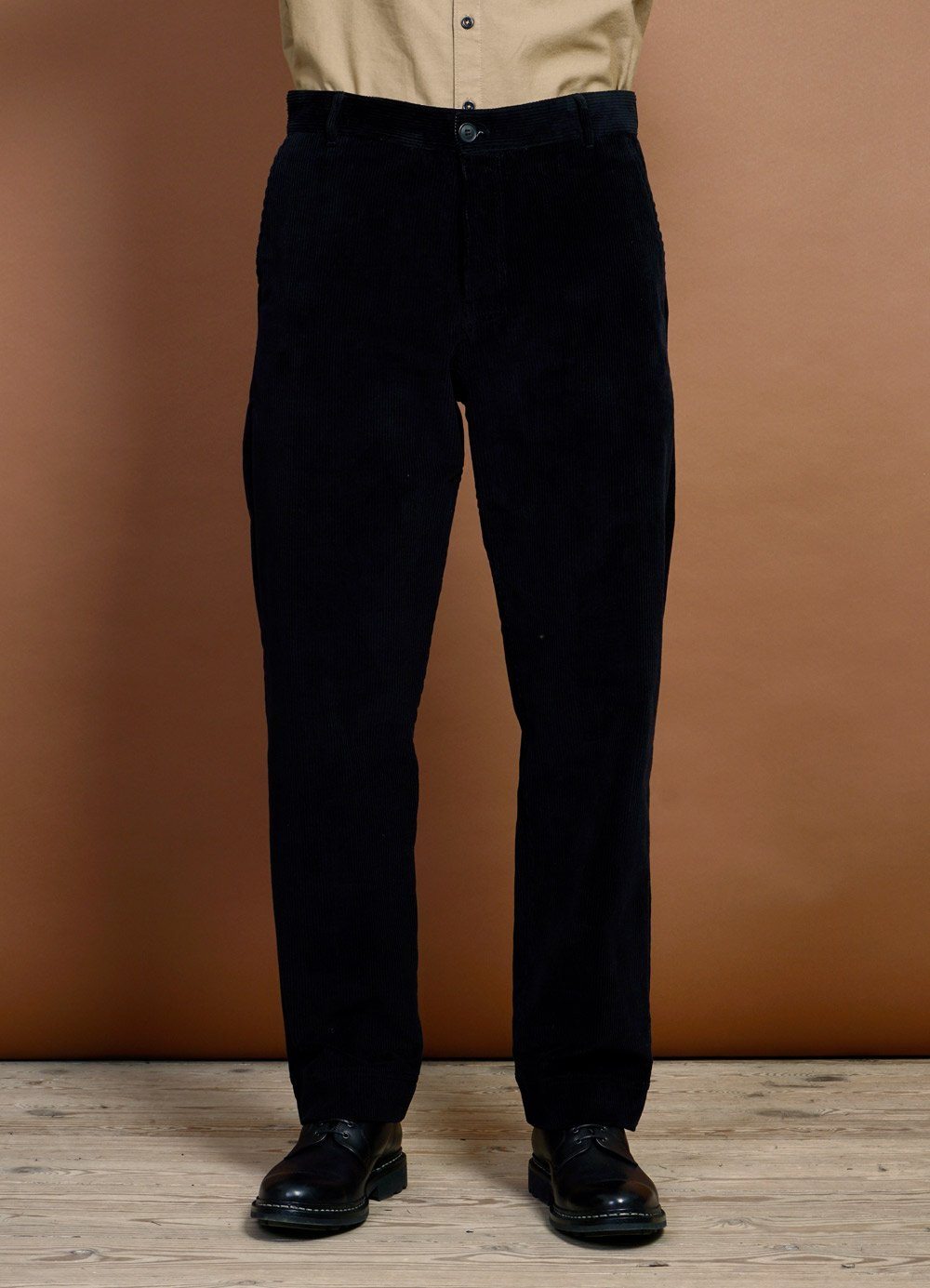 HANSEN Garments - KEN | Wide Cut Trousers | Black - HANSEN Garments