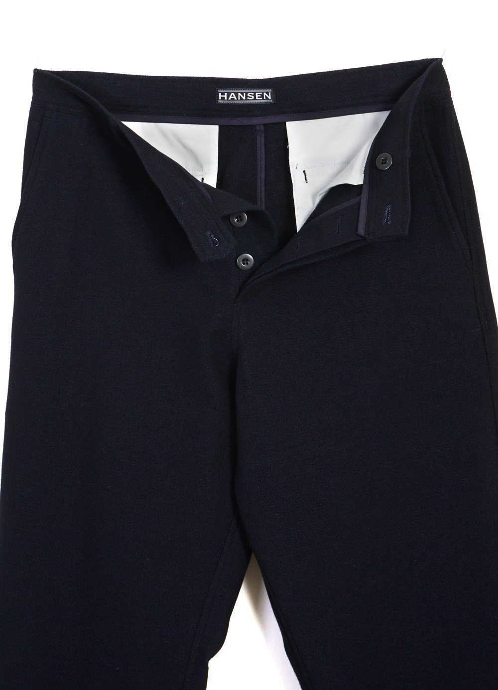HANSEN Garments - KEN | Wide Cut Trousers | Deep Indigo - HANSEN Garments