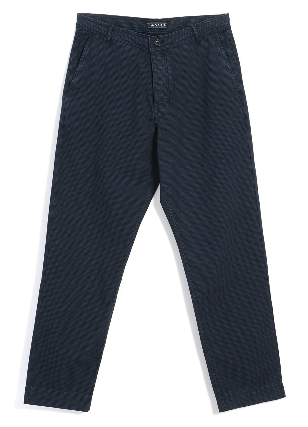 HANSEN GARMENTS - KEN | Wide Cut Work Trousers | Black Navy - HANSEN Garments