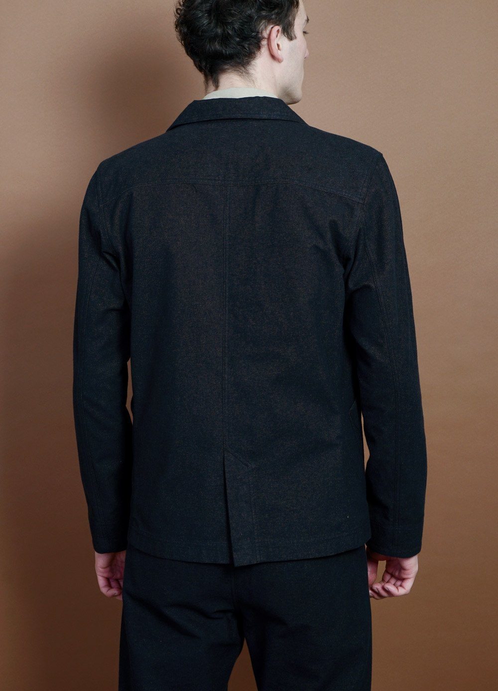 HANSEN Garments - LAURITZ | Refined Work Jacket | Nero - HANSEN Garments