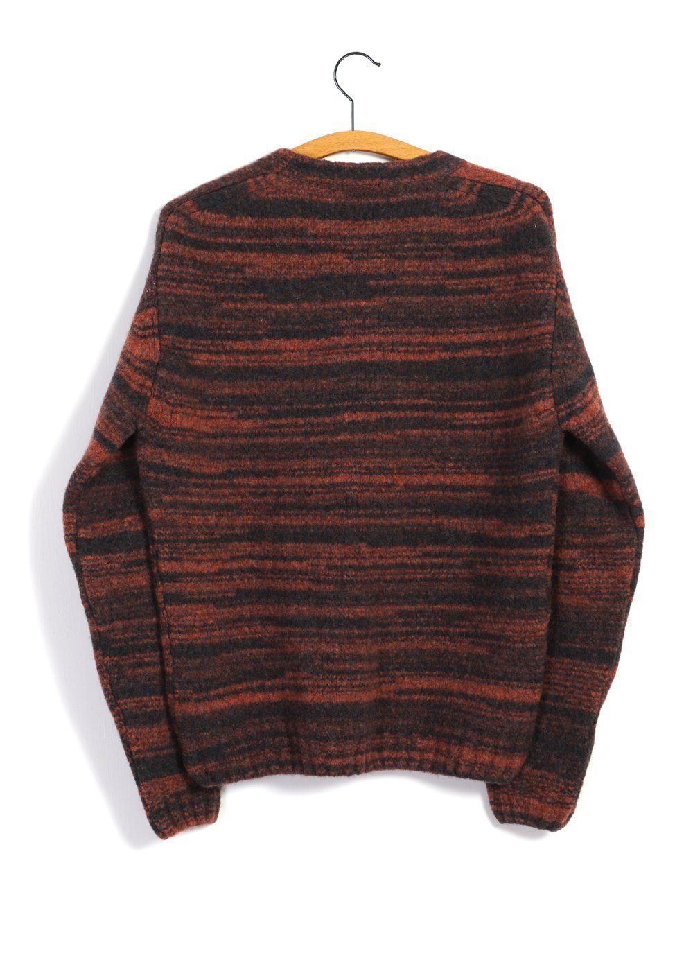 HANSEN GARMENTS - LEONARD | Knitted Crew Neck Sweater | Bonfire - HANSEN Garments