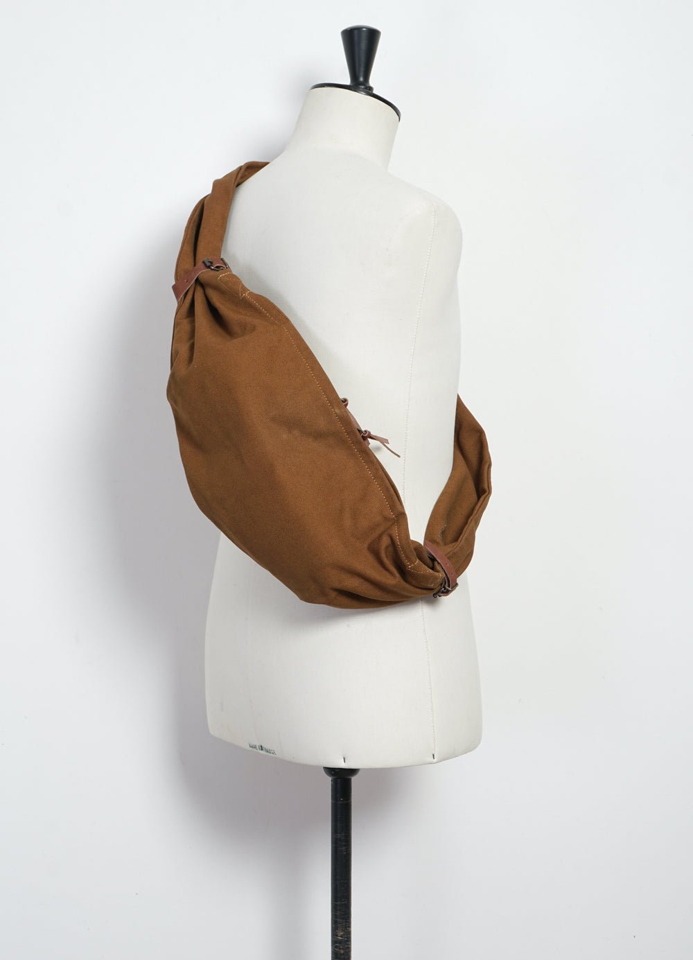 KAPITAL - LITTLE SNUFKIN #6 | Canvas Bag | Camel - HANSEN Garments