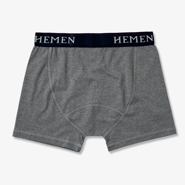 HEMEN BIARRITZ - LUKAN | Organic Boxer | Heather Grey - HANSEN Garments