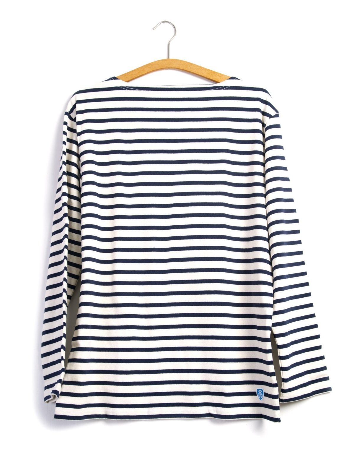 MARINE NATIONALE | Striped T-shirt | Ecru Marine | €80 -ORCIVAL- HANSEN Garments