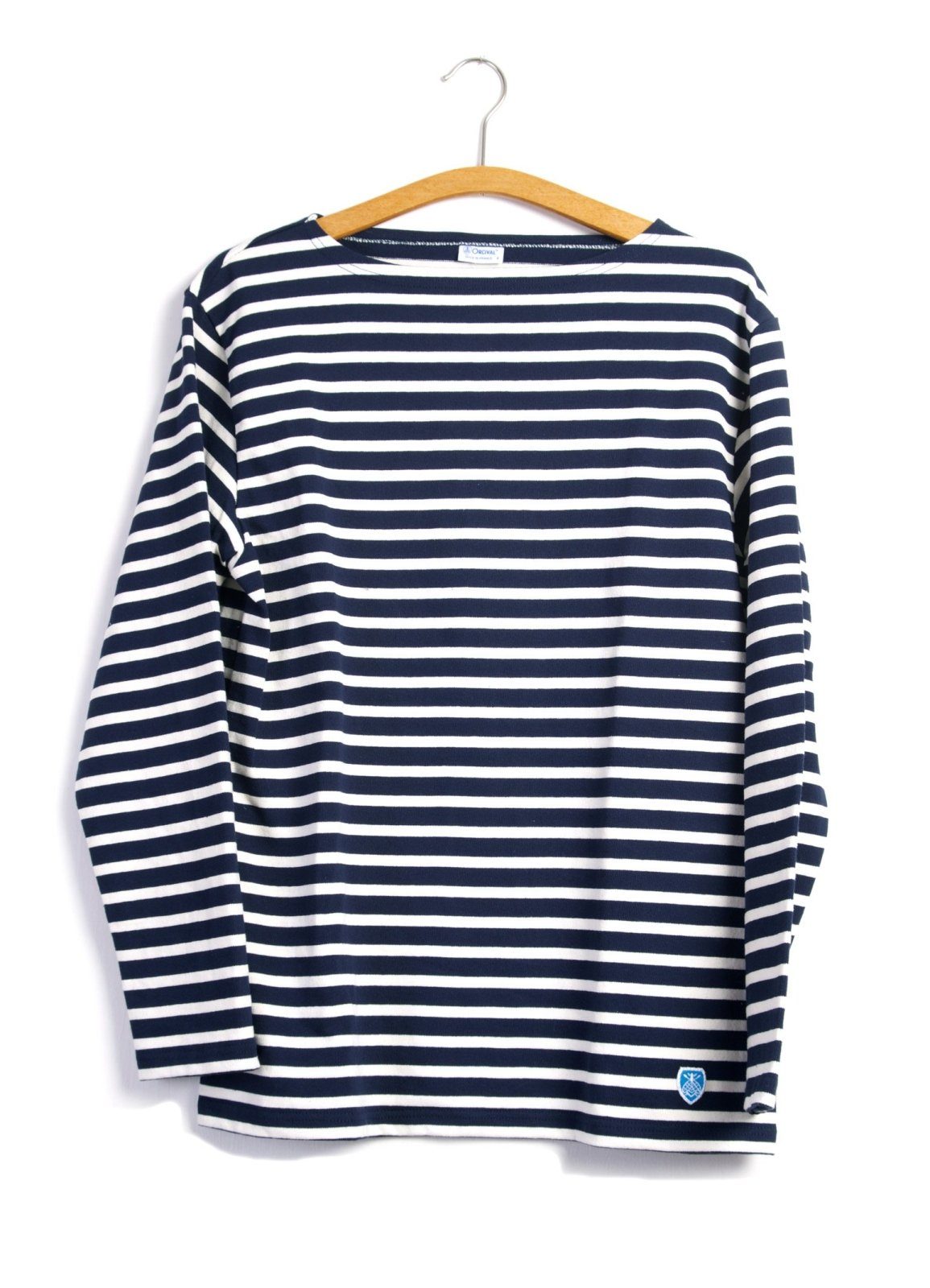 MARINE NATIONALE | Striped T-shirt | Marine Ecru | €80 -ORCIVAL- HANSEN Garments