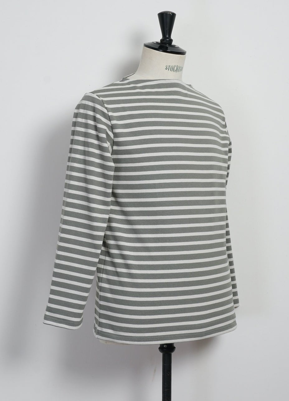 ORCIVAL - MARINE NATIONALE | Striped T-shirt | Quartz Gypsum - HANSEN Garments