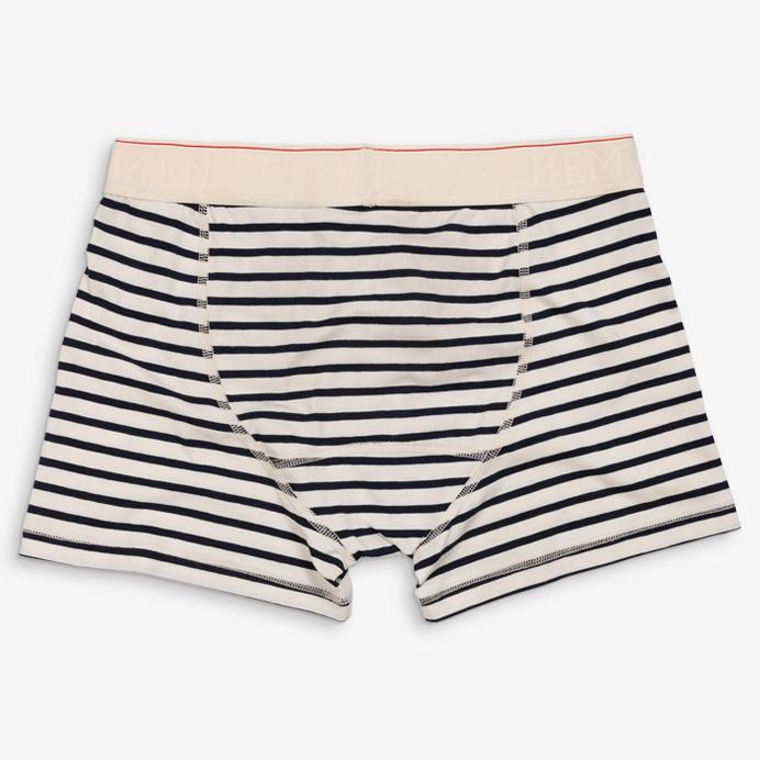 MARTI | Organic Boxer Shorts | Breton Stripe | €45 -HEMEN BIARRITZ- HANSEN Garments