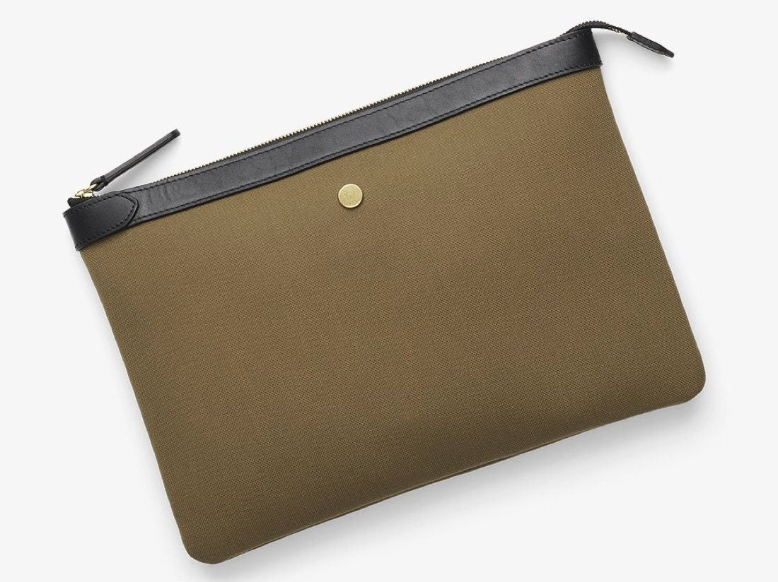 MISMO - M/S POUCH LARGE | Khaki/Black - HANSEN Garments