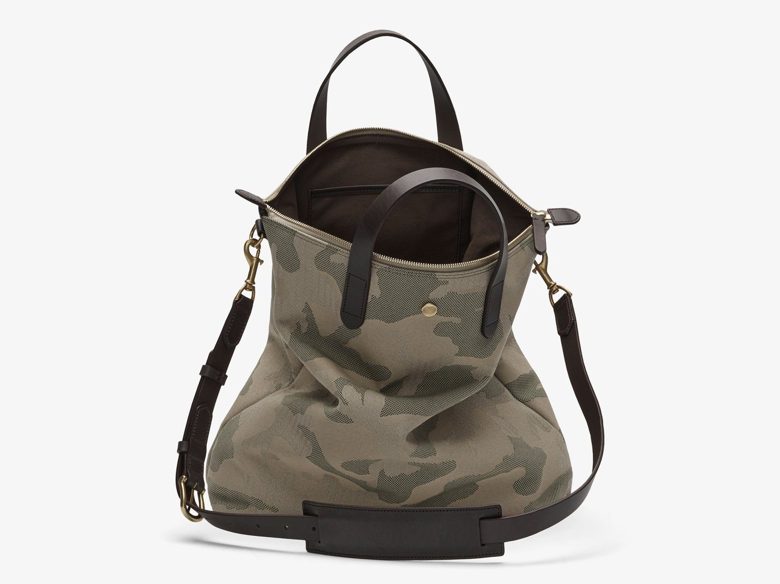 MISMO - M/S SHOPPER | Sage Camo/Dark Brown - HANSEN Garments