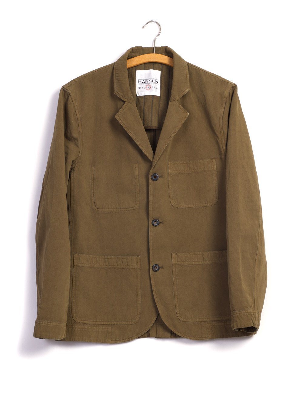 NICOLAI | Casual Three Button Blazer | Desert | €375 -HANSEN Garments- HANSEN Garments