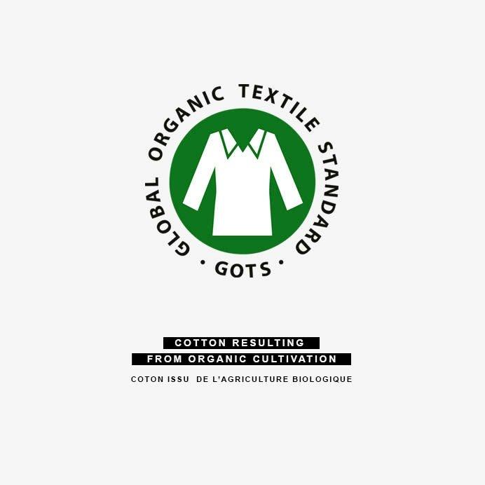 HEMEN BIARRITZ - NIKO | Organic Long Sleeve Henley | Stone - HANSEN Garments