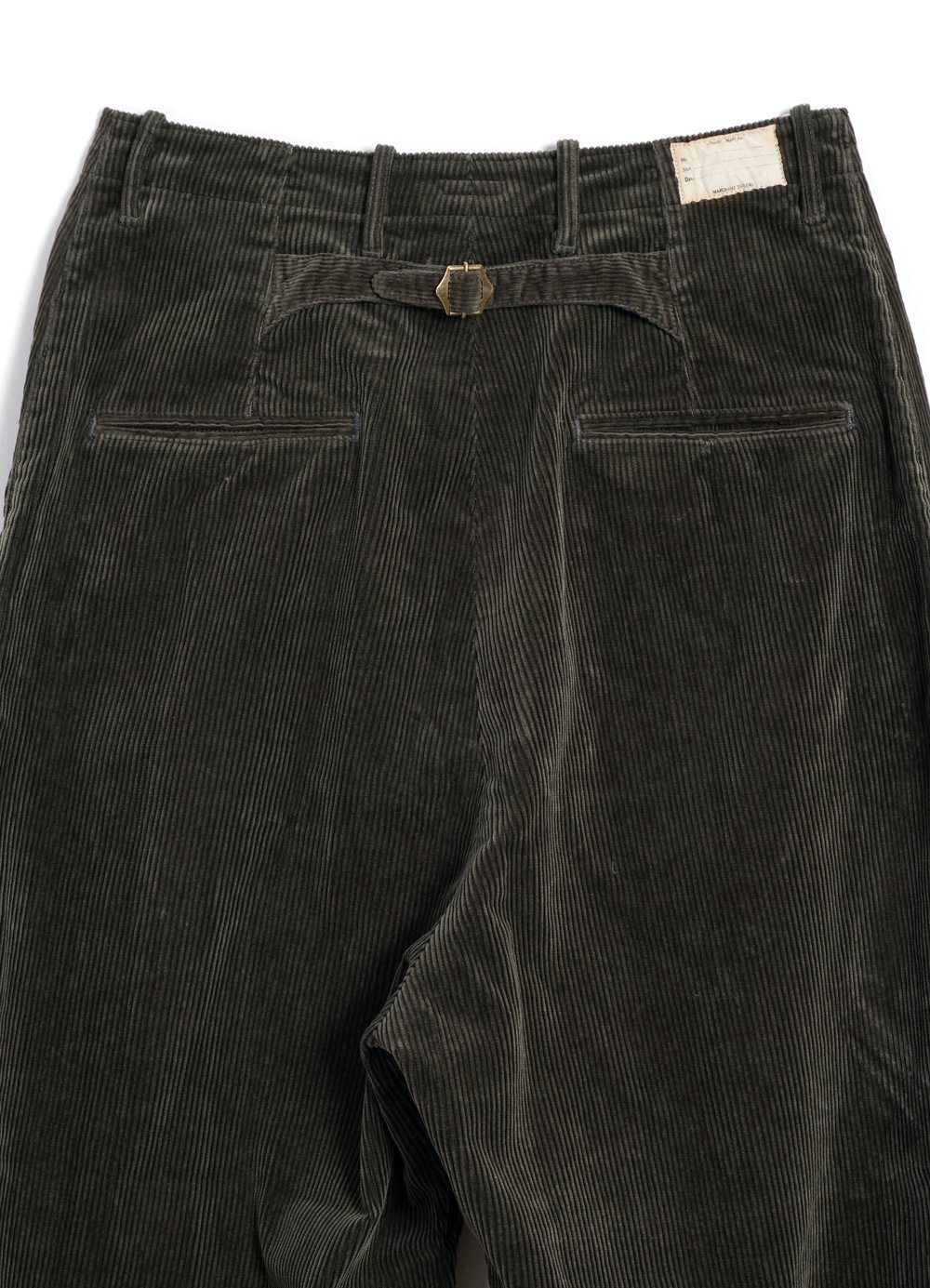 Kapital - NIME PANTS | Corduroy High Waisted | Grey - HANSEN Garments