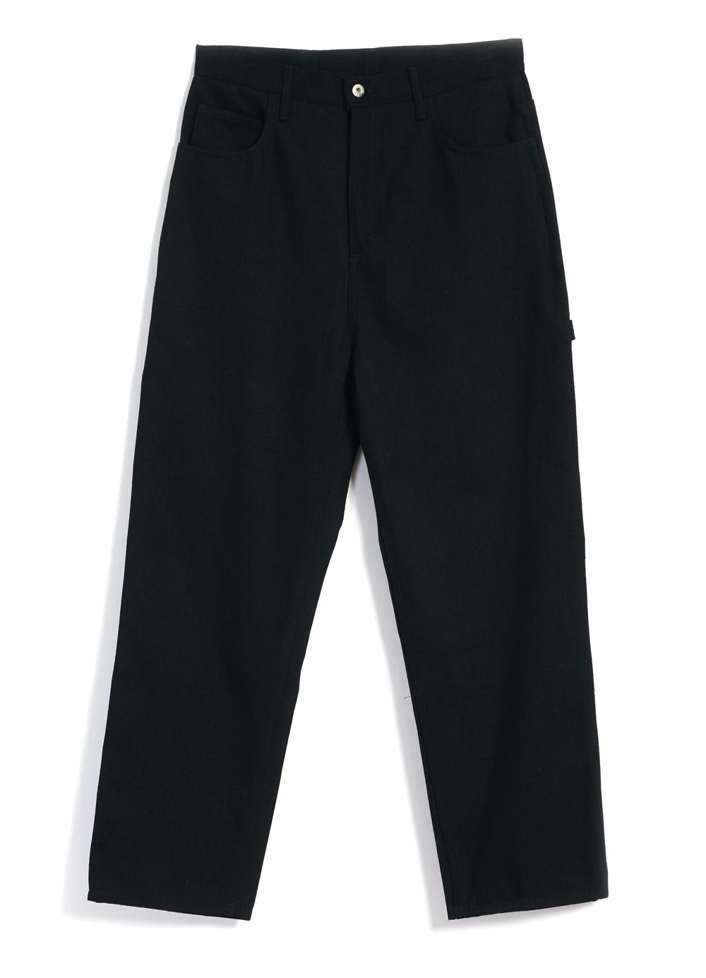 MONITALY - PAINTER PANTS | 14oz Drop Crotch Denim Jeans | Black - HANSEN Garments
