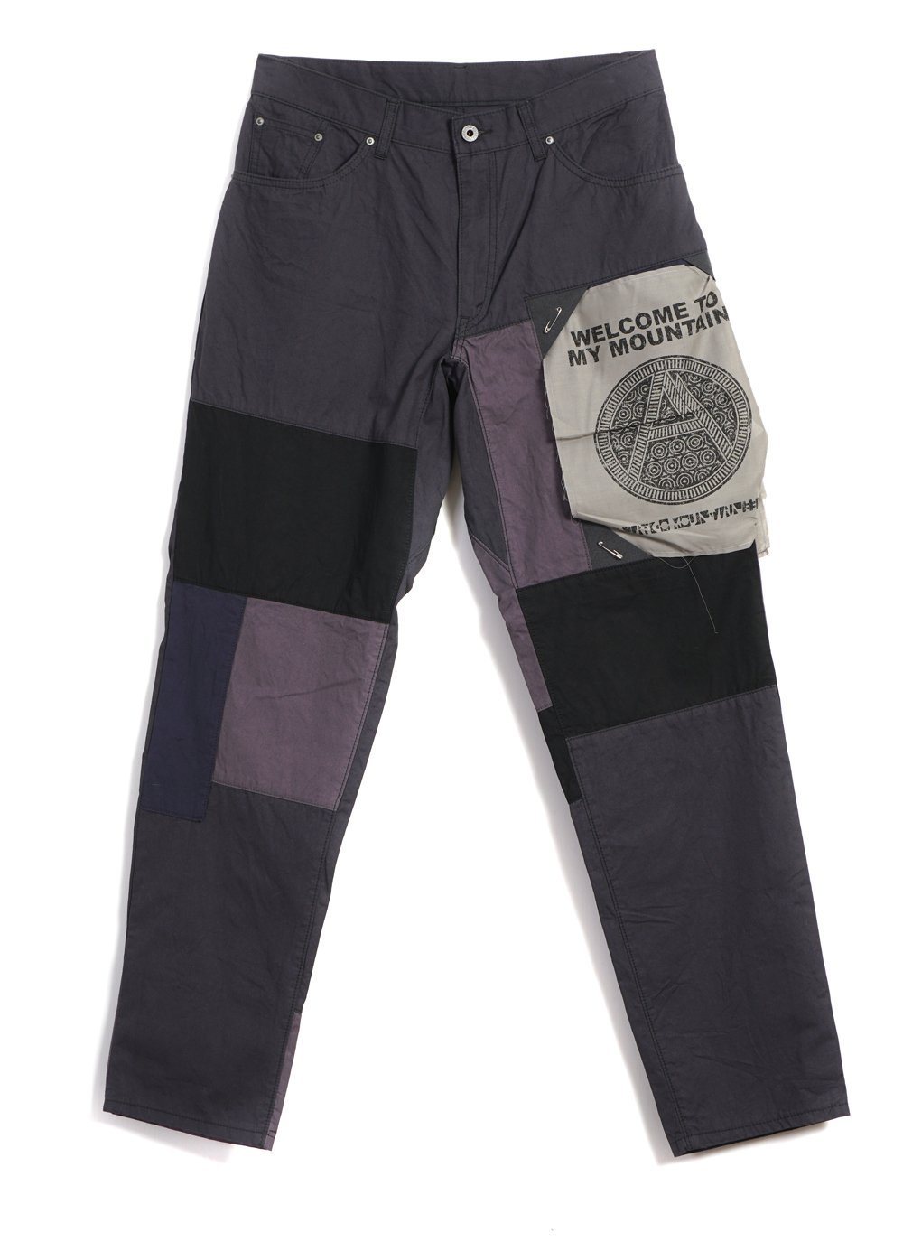 MOUNTAIN RESEARCH - PATCHWORK PANTS | Grey - HANSEN Garments