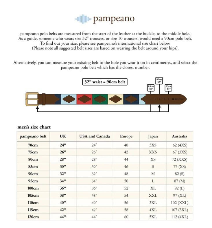 PAMPEANO - POLO BELT | Jeffe - HANSEN Garments