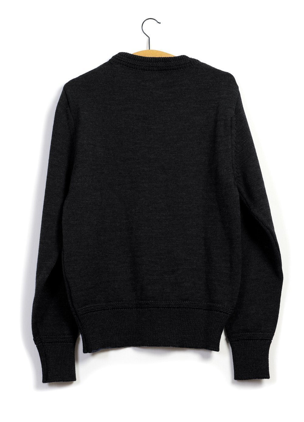 RAGNAR | Knitted Wool Sweater | Black | €270 -HANSEN Garments- HANSEN Garments