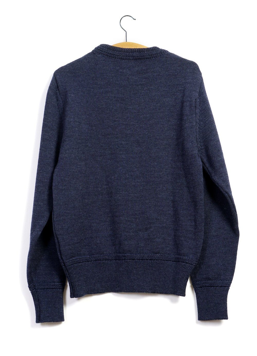 RAGNAR | Knitted Wool Sweater | Blue | €270 -HANSEN Garments- HANSEN Garments