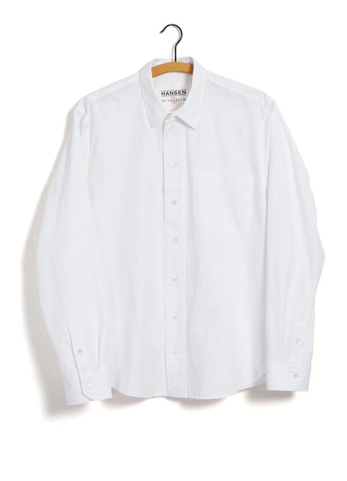 RAYMOND | Relaxed Classic Shirt | White