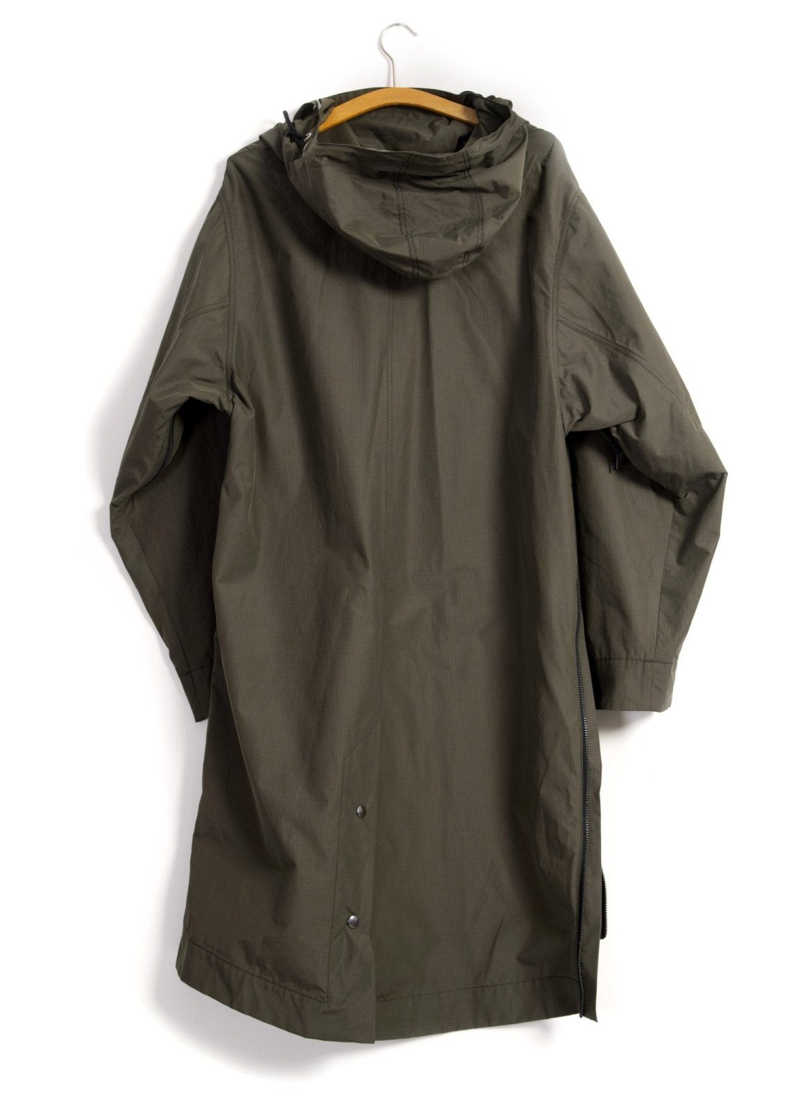 ROALD | Long 2 Zipper Spacious Anorak | Tech Army | €450 -HANSEN Garments- HANSEN Garments