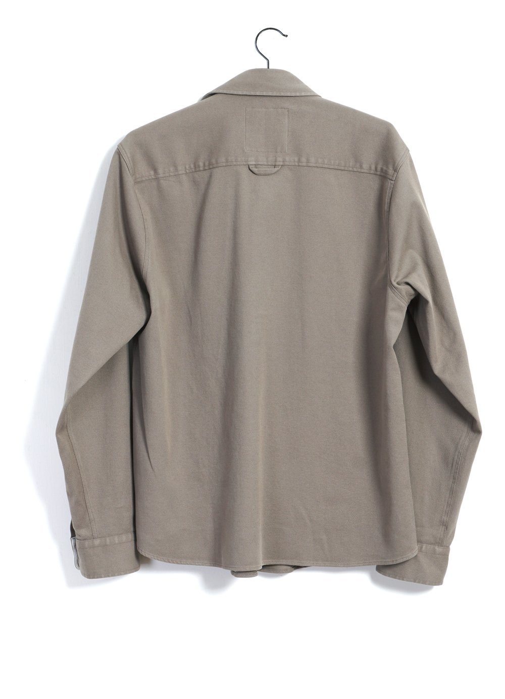 HANSEN Garments - ROBERT | Casual Pull-on Shirt | Light Grey - HANSEN Garments