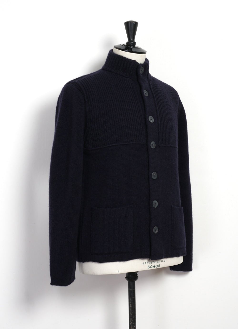 INIS MEÁIN - STORM JACKET | Knitted Merino Jacket | Nocturne - HANSEN Garments