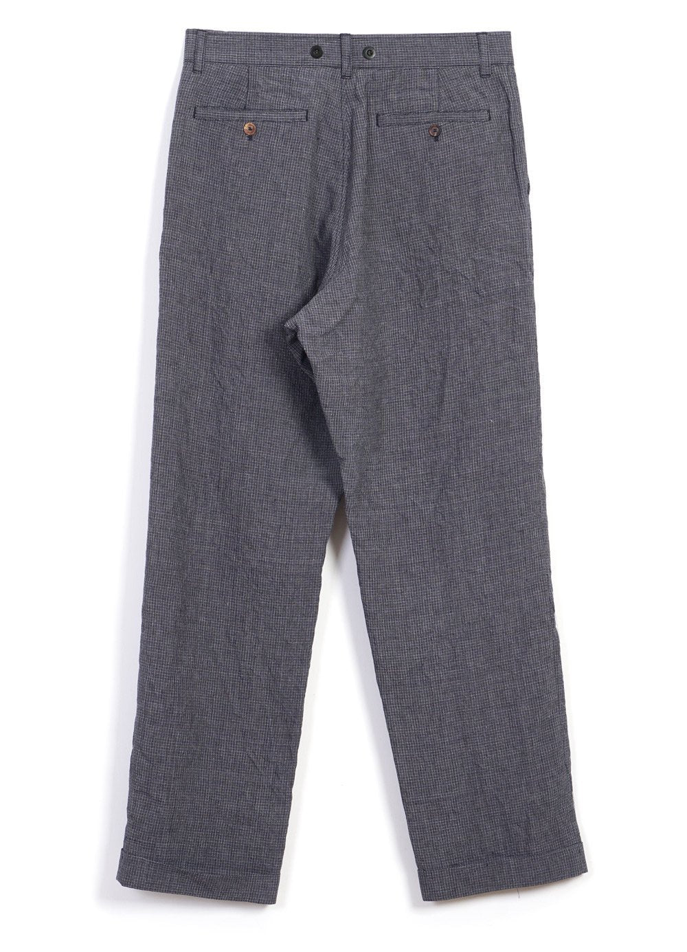 HANSEN GARMENTS - SUNE | Pleated Wide Cut Trousers | River - HANSEN Garments