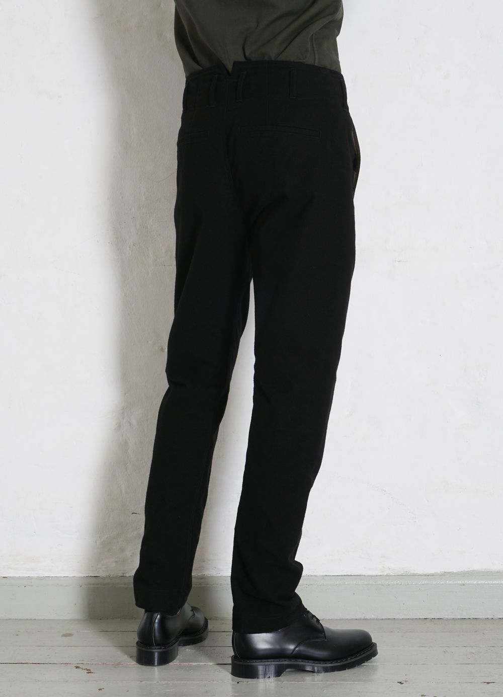 HANSEN GARMENTS - SVENNING | Slim Fit Trousers | Black - HANSEN Garments